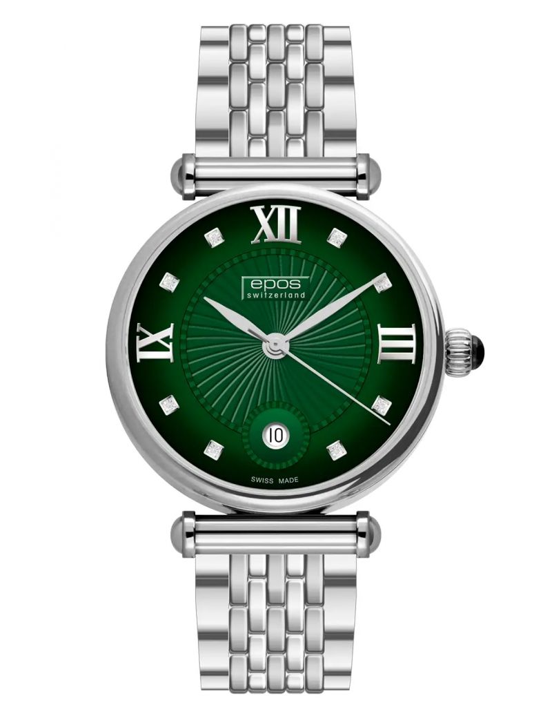 Elegancki zegarek zegarek damski na imprezę i do noszenia na co dzień Epos Ladies 8000.700.20.83.36 Diamonds Elegancki zegarek zegarek damski na imprezę i do noszenia na co dzień Epos Ladies 8000.700.20.83.36 Diamonds