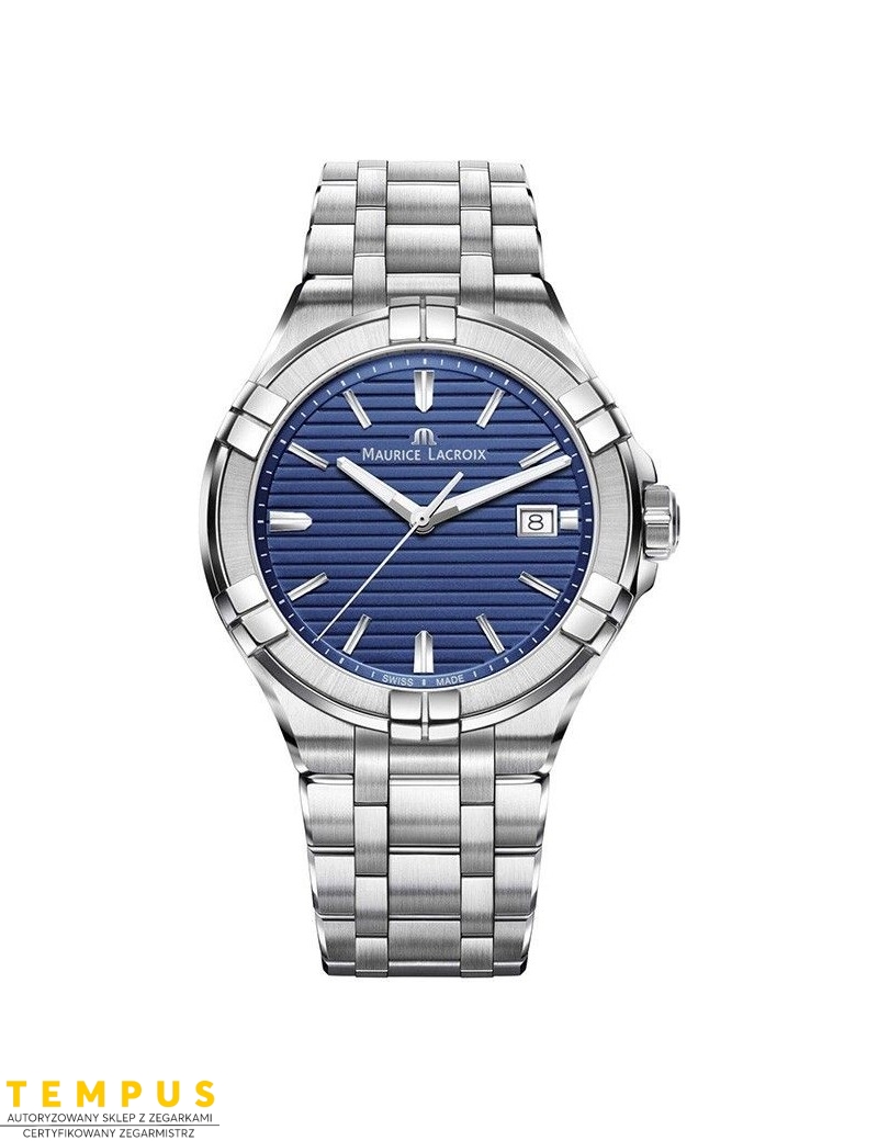 Zegarek casual męski Maurice Lacroix Aikon Date AI1008-SS002-431-1 - Zegarki MAURICE LACROIX Zegarek casual męski Maurice Lacroix Aikon Date AI1008-SS002-431-1 - Zegarki MAURICE LACROIX