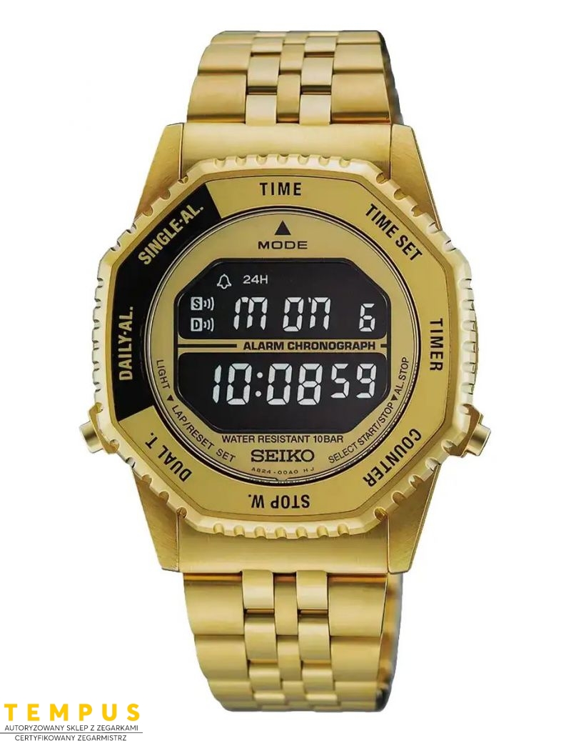 Zegarek męski elektroniczny Seiko Rotocall 1980s Reborn Digital Quartz HFL003P1