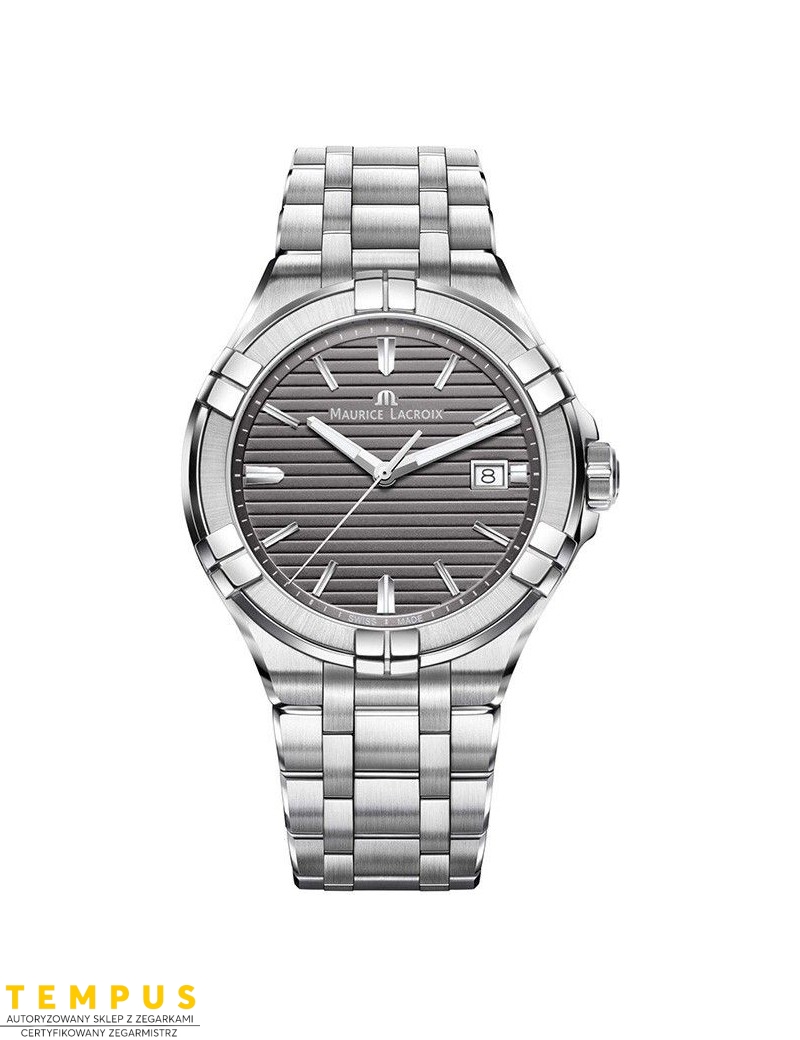 Zegarek casual męski Maurice Lacroix Aikon Date AI1008-SS002-332-1 - Zegarki MAURICE LACROIX Zegarek casual męski Maurice Lacroix Aikon Date AI1008-SS002-332-1 - Zegarki MAURICE LACROIX