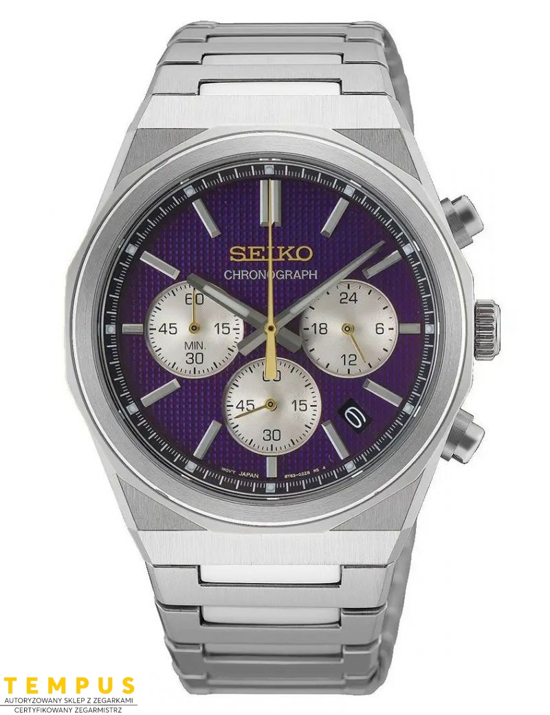 Sportowy zegarek męski na bransolecie Seiko Sport Chronograph HGK003P1 145th Anniversary Limited Edition