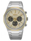Sportowy zegarek męski na bransolecie Seiko Sport Chronograph HGK001P1