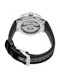 Elegancki zegarek do garnituru na pasku Seiko Presage SSK049J1 Silver Bullet Cocktail Time GMT