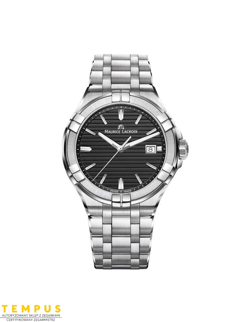 Zegarek casual męski Maurice Lacroix Aikon Date AI1008-SS002-331-1 - Zegarki MAURICE LACROIX Zegarek casual męski Maurice Lacroix Aikon Date AI1008-SS002-331-1 - Zegarki MAURICE LACROIX