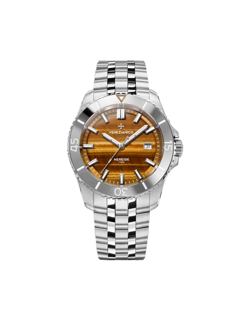 Sportowy wodoszczelny zegarek męski Venezianico Nereide Tigris 42 Automatico 4521543S Limited Edition Sportowy wodoszczelny zegarek męski Venezianico Nereide Tigris 42 Automatico 4521543S Limited Edition