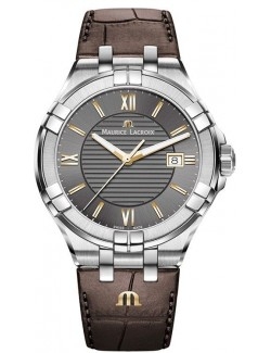 Zegarek casual męski Maurice Lacroix Aikon Date AI1008-SS001-333-1 - Zegarki MAURICE LACROIX