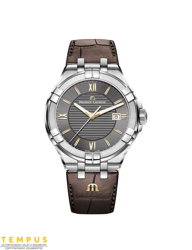 Zegarek casual męski Maurice Lacroix Aikon Date AI1008-SS001-333-1 - Zegarki MAURICE LACROIX Zegarek casual męski Maurice Lacroix Aikon Date AI1008-SS001-333-1 - Zegarki MAURICE LACROIX