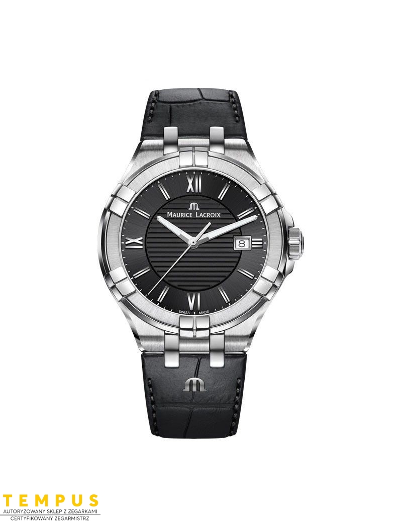Zegarek casual męski Maurice Lacroix Aikon Date AI1008-SS001-330-1 - Zegarki MAURICE LACROIX Zegarek casual męski Maurice Lacroix Aikon Date AI1008-SS001-330-1 - Zegarki MAURICE LACROIX