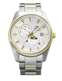 Męski zegarek automatyczny nakręcany ruchem ręki Orient Stretto Sun & Moon RA-AK0312S30B