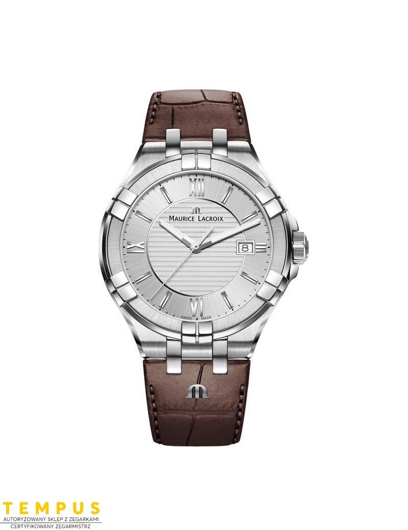 Zegarek casual męski Maurice Lacroix Aikon Date AI1008-SS001-130-1 - Zegarki MAURICE LACROIX Zegarek casual męski Maurice Lacroix Aikon Date AI1008-SS001-130-1 - Zegarki MAURICE LACROIX