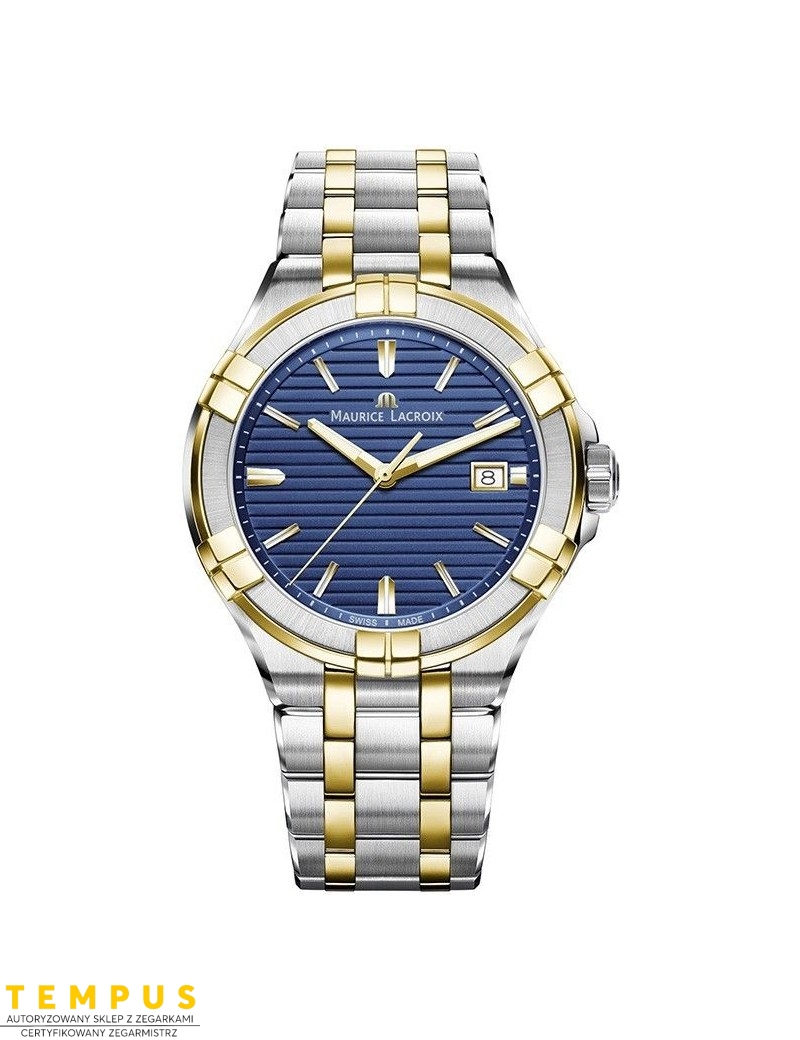 Zegarek casual męski Maurice Lacroix Aikon Date AI1008-PVY13-433-1 - Zegarki MAURICE LACROIX Zegarek casual męski Maurice Lacroix Aikon Date AI1008-PVY13-433-1 - Zegarki MAURICE LACROIX