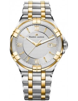 Zegarek casual męski Maurice Lacroix Aikon Date AI1008-PVY13-132-1 - Zegarki MAURICE LACROIX