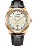 Elegancki zegarek do garnituru Citizen Eco-Drive Elegance Classic Day-Date AW0153-04AC