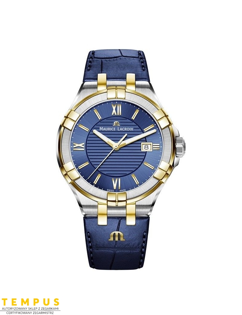 Zegarek casual męski Maurice Lacroix Aikon Date AI1008-PVY11-432-1 - Zegarki MAURICE LACROIX Zegarek casual męski Maurice Lacroix Aikon Date AI1008-PVY11-432-1 - Zegarki MAURICE LACROIX