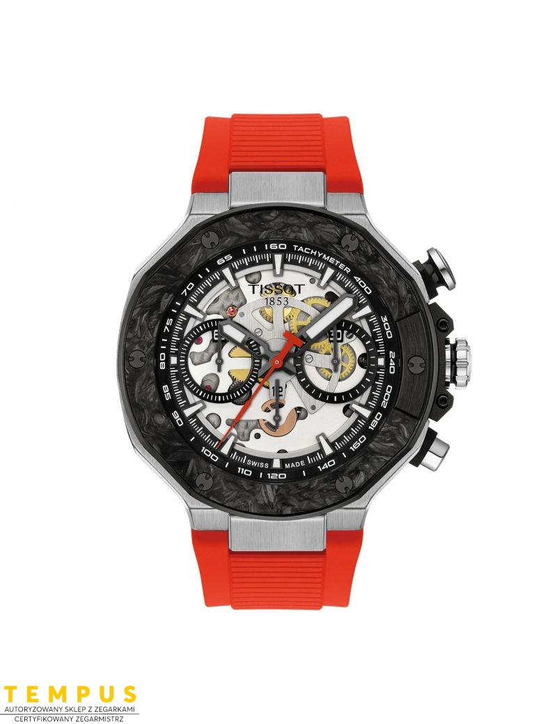 Limitowany duży zegarek męski Tissot T-Race MotoGP Automatic Chronograph VALJOUX 2026 T141.462.27.051.00 Limitowany duży zegarek męski Tissot T-Race MotoGP Automatic Chronograph VALJOUX 2026 T141.462.27.051.00