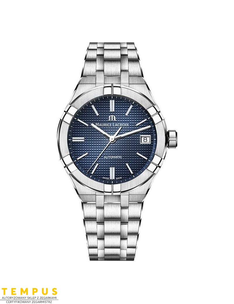 Zegarek casual męski Maurice Lacroix Aikon Automatic AI6007-SS002-430-1 - Zegarki MAURICE LACROIX Zegarek casual męski Maurice Lacroix Aikon Automatic AI6007-SS002-430-1 - Zegarki MAURICE LACROIX