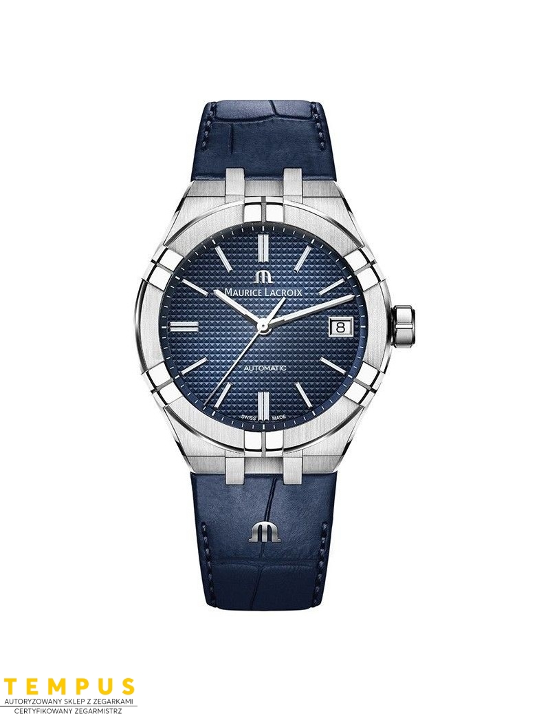 Zegarek casual męski Maurice Lacroix Aikon Automatic AI6007-SS001-430-1 - Zegarki MAURICE LACROIX Zegarek casual męski Maurice Lacroix Aikon Automatic AI6007-SS001-430-1 - Zegarki MAURICE LACROIX