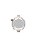 Mały klasyczny elegancki zegarek damski Tissot Désir Moon Phase T152.223.22.036.00 Diamonds z szafirowym szkłem