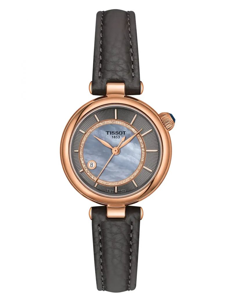 Elegancki automatyczny zegarek damski Tissot Desir Automatic T152.207.36.531.00 Lady z szafirowym szkłem Elegancki automatyczny zegarek damski Tissot Desir Automatic T152.207.36.531.00 Lady z szafirowym szkłem
