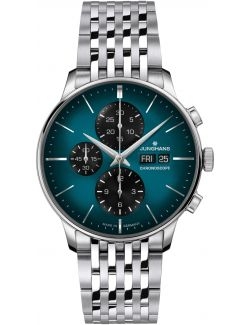 Automatyczny zegarek męski z chronografem Junghans Meister Chronoscope Edition EN 27/4622.47 Limited