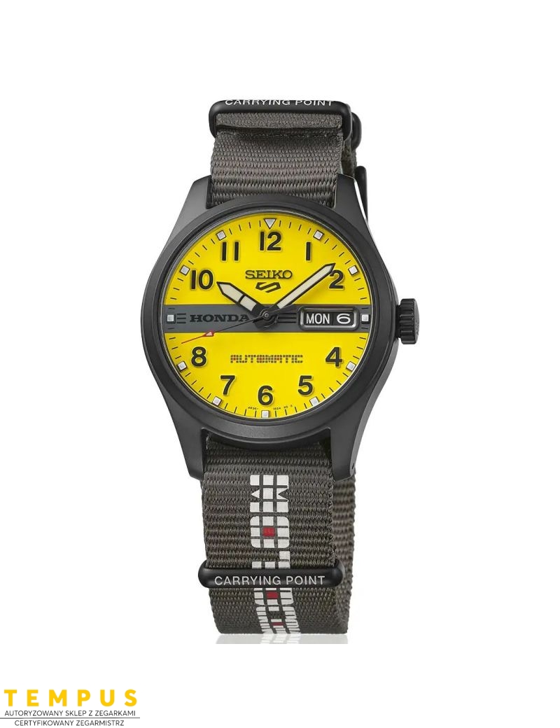 Limitowany automatyczny zegarek męski Seiko 5 Sports Field Series MOTOCOMPO Limited Edition HDB010K1 z rezerwą chodu