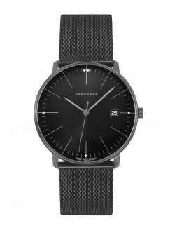 Minimalistyczny zegarek męski garniturowy Junghans Max Bill Quarz 41/4660.46