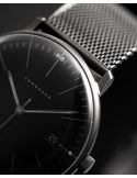 Minimalistyczny zegarek męski garniturowy Junghans Max Bill Quarz 41/4660.46
