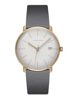 Minimalistyczny zegarek męski garniturowy Junghans Max Bill Quarz 41/7857.02