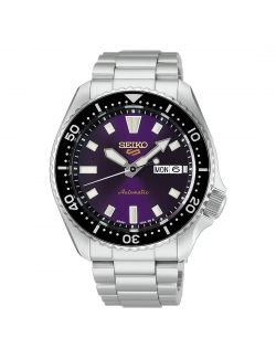 Sportowy zegarek męski z fioletową tarczą Seiko 5 Sports SKX Series 145th Anniversary Limited Edition HDB003K1