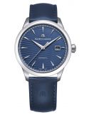 Męski zegarek automatyczny Maurice Lacroix 1975 Automatic Vagues Du Jura 756108-SS001-430-4 Limited Edition na pasku