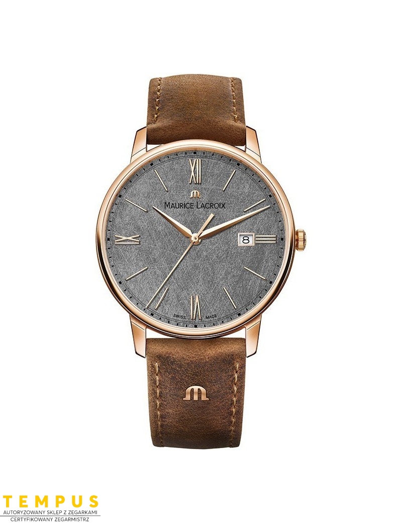 Zegarek klasyczny, elegancki męski Maurice Lacroix Eliros Date EL1118-PVP01-210-1 - Zegarki MAURICE LACROIX