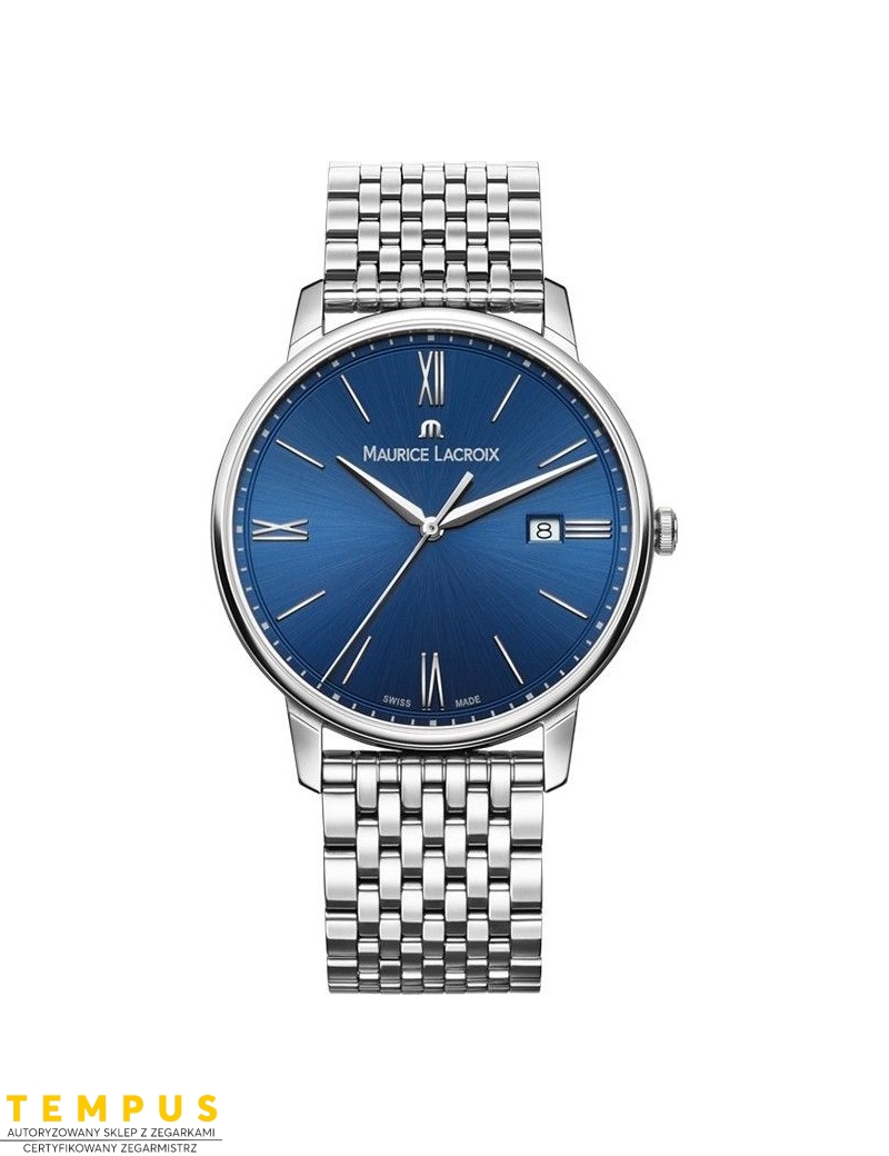 Zegarek klasyczny, elegancki męski Maurice Lacroix Eliros Date EL1118-SS002-410-2 - Zegarki MAURICE LACROIX Zegarek klasyczny, elegancki męski Maurice Lacroix Eliros Date EL1118-SS002-410-2 - Zegarki MAURICE LACROIX