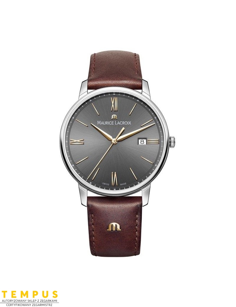 Zegarek klasyczny, elegancki męski Maurice Lacroix Eliros Date EL1118-SS001-311-1 - Zegarki MAURICE LACROIX