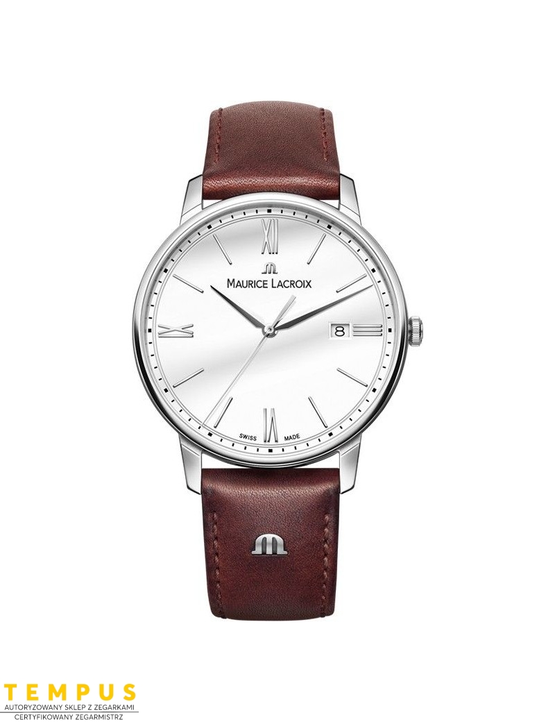 Zegarek klasyczny, elegancki męski Maurice Lacroix Eliros Date EL1118-SS001-113-1 - Zegarki MAURICE LACROIX