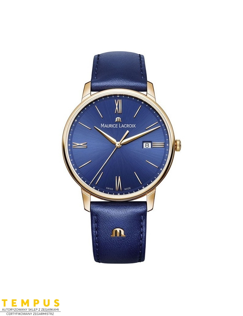 Zegarek klasyczny, elegancki męski Maurice Lacroix Eliros Date EL1118-PVP01-411-1 - Zegarki MAURICE LACROIX Zegarek klasyczny, elegancki męski Maurice Lacroix Eliros Date EL1118-PVP01-411-1 - Zegarki MAURICE LACROIX