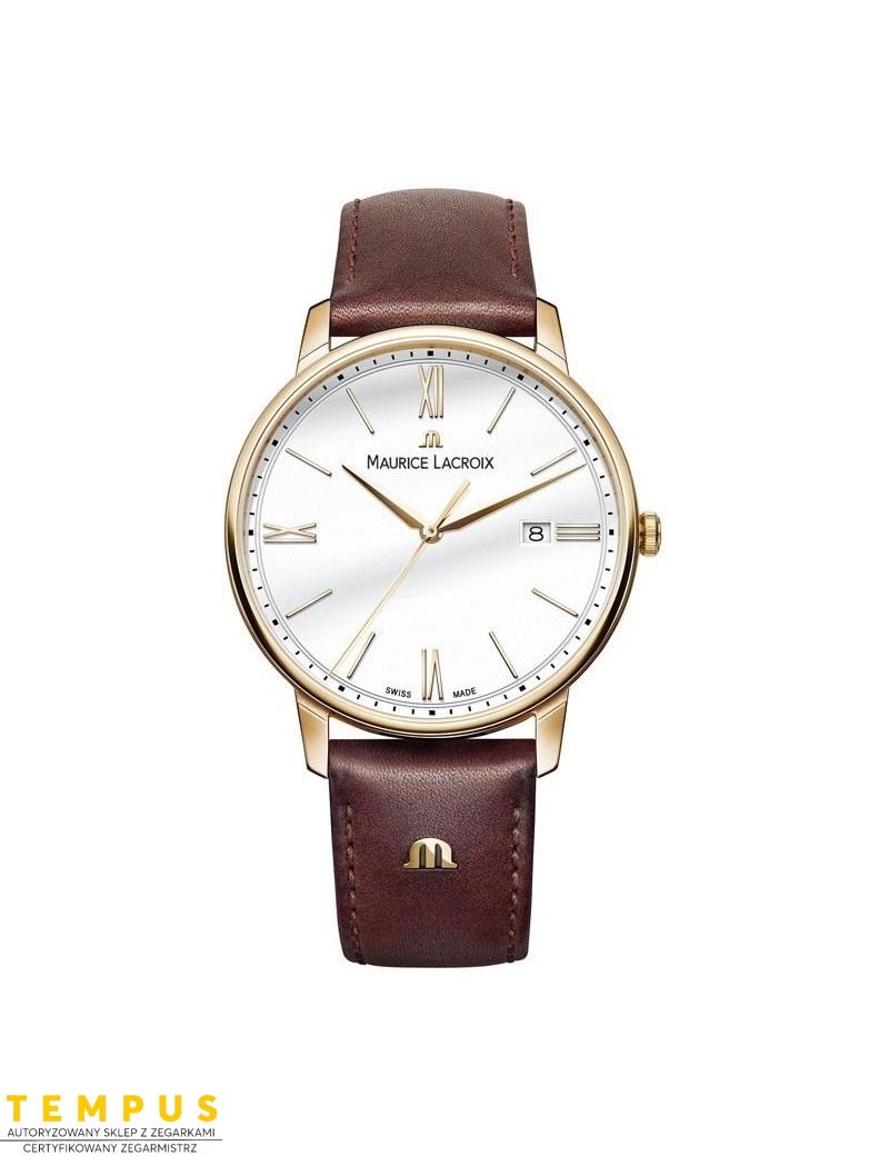 Zegarek klasyczny, elegancki męski Maurice Lacroix Eliros Date EL1118-PVP01-112-1 - Zegarki MAURICE LACROIX
