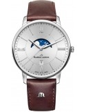 Zegarek klasyczny, elegancki męski Maurice Lacroix Eliros Moonphase EL1108-SS001-110-1 - Zegarki MAURICE LACROIX