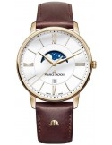 Zegarek klasyczny, elegancki męski Maurice Lacroix Eliros Moonphase EL1108-PVP01-112-1 - Zegarki MAURICE LACROIX