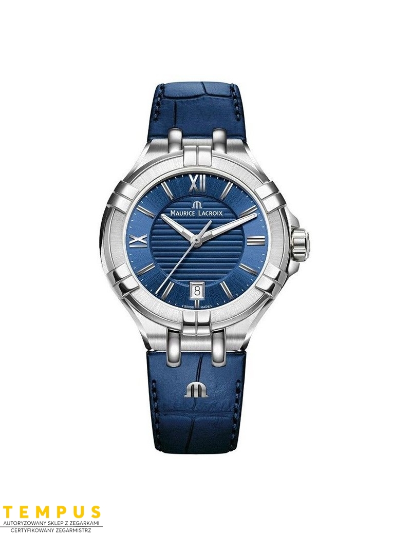Zegarek casual damski Maurice Lacroix Aikon Date AI1006-SS001-430-1 - Zegarki MAURICE LACROIX Zegarek casual damski Maurice Lacroix Aikon Date AI1006-SS001-430-1 - Zegarki MAURICE LACROIX