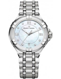 Zegarek casual damski Maurice Lacroix Aikon Date AI1006-SS002-170-1 - Zegarki MAURICE LACROIX