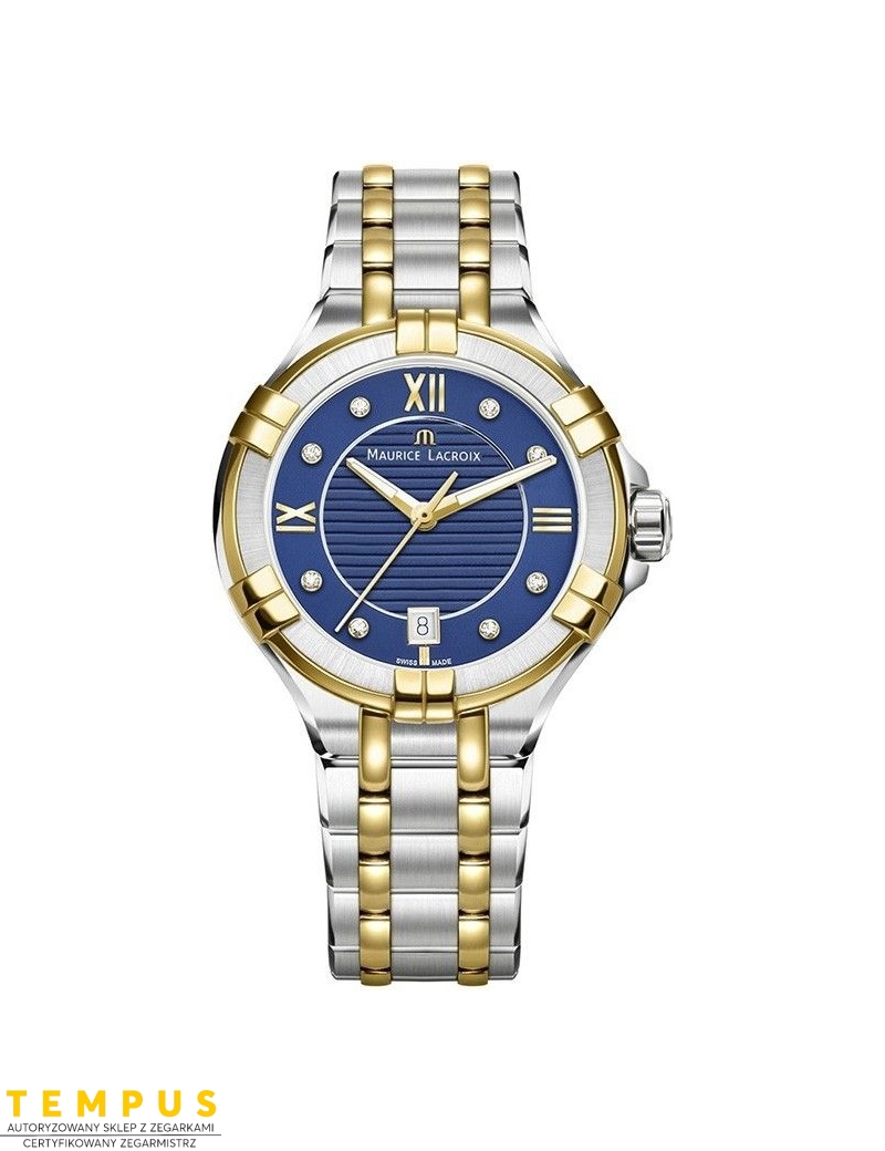 Zegarek casual damski Maurice Lacroix Aikon Date AI1006-PVY13-450-1 - Zegarki MAURICE LACROIX Zegarek casual damski Maurice Lacroix Aikon Date AI1006-PVY13-450-1 - Zegarki MAURICE LACROIX