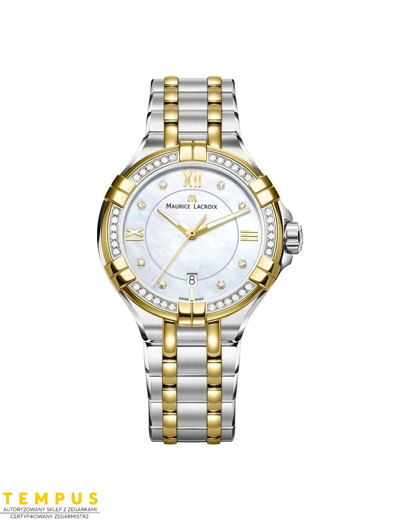 Zegarek casual damski Maurice Lacroix Aikon Date AI1004-DY503-171-1 - Zegarki MAURICE LACROIX Zegarek casual damski Maurice Lacroix Aikon Date AI1004-DY503-171-1 - Zegarki MAURICE LACROIX