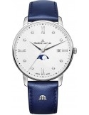 Zegarek klasyczny damski Maurice Lacroix Eliros Moonphase EL1096-SS001-150-1 - Zegarki MAURICE LACROIX