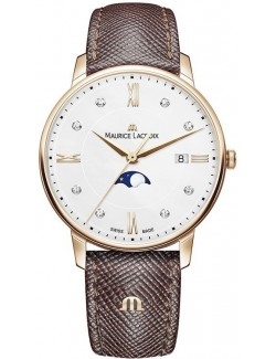 Zegarek klasyczny damski Maurice Lacroix Eliros Moonphase EL1096-PVP01-150-1 - Zegarki MAURICE LACROIX