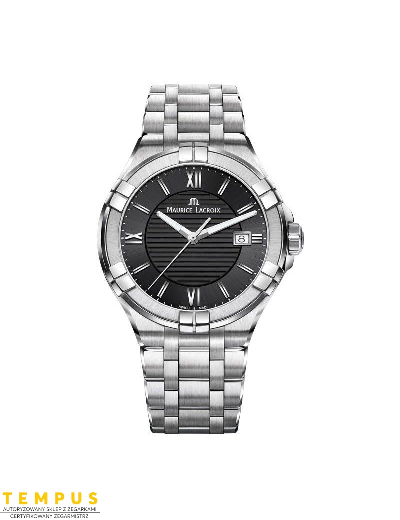 Zegarek casual męski Maurice Lacroix Aikon Date AI1008-SS002-330-1 - Zegarki MAURICE LACROIX Zegarek casual męski Maurice Lacroix Aikon Date AI1008-SS002-330-1 - Zegarki MAURICE LACROIX