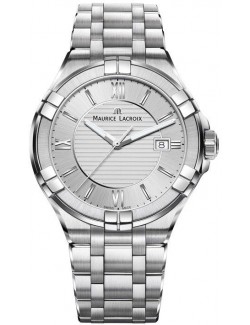 Zegarek casual męski Maurice Lacroix Aikon Date AI1008-SS002-130-1 - Zegarki MAURICE LACROIX