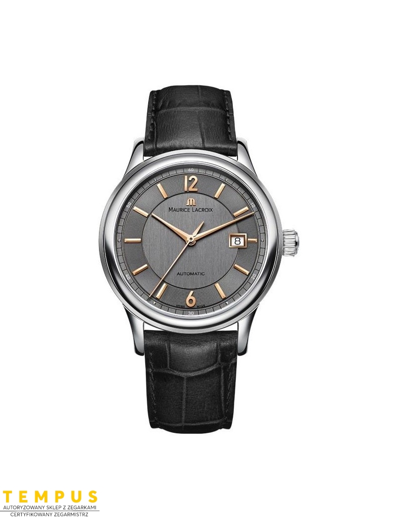 Zegarek męski Maurice Lacroix Les Classiques Date LC6098-SS001-320-1 - Zegarki MAURICE LACROIX Zegarek męski Maurice Lacroix Les Classiques Date LC6098-SS001-320-1 - Zegarki MAURICE LACROIX