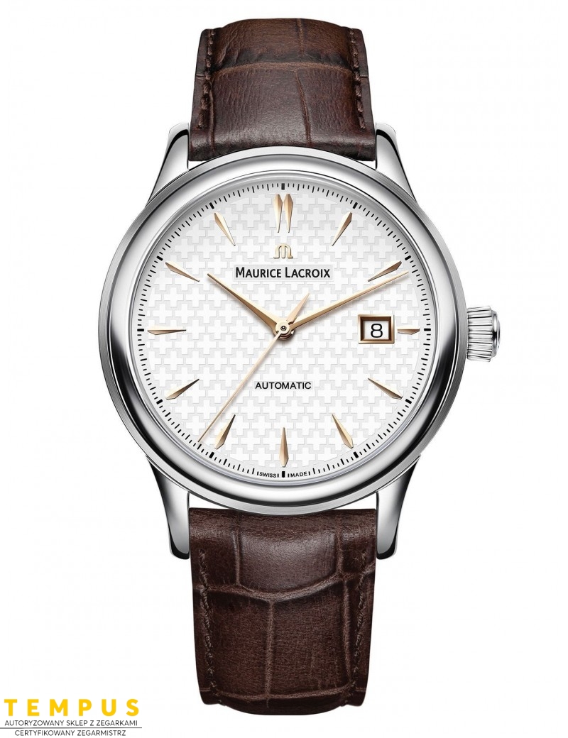 Zegarek męski Maurice Lacroix Les Classiques Date LC6098-SS001-132-2 - Zegarki MAURICE LACROIX Zegarek męski Maurice Lacroix Les Classiques Date LC6098-SS001-132-2 - Zegarki MAURICE LACROIX