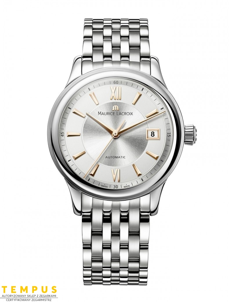 Zegarek męski Maurice Lacroix Les Classiques Date LC6027-SS002-111-1 - Zegarki MAURICE LACROIX Zegarek męski Maurice Lacroix Les Classiques Date LC6027-SS002-111-1 - Zegarki MAURICE LACROIX