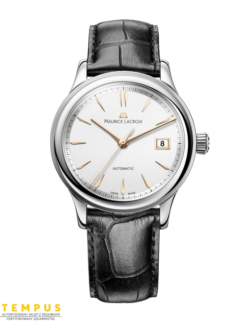 Zegarek męski Maurice Lacroix Les Classiques Date LC6027-SS001-131-1 - Zegarki MAURICE LACROIX Zegarek męski Maurice Lacroix Les Classiques Date LC6027-SS001-131-1 - Zegarki MAURICE LACROIX